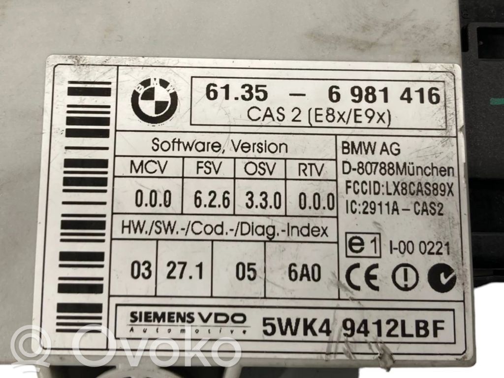 CAS vadības bloka modulis