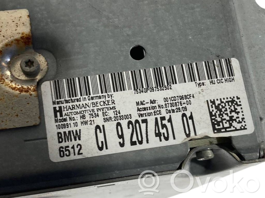 Radio / CD/DVD player / navigation