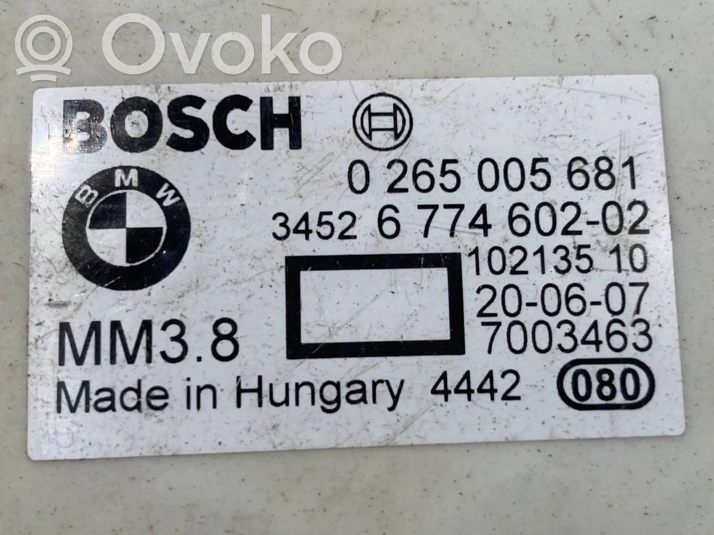 ESP (elektroniskās stabilitātes programmas) sensors (paātrinājuma sensors)