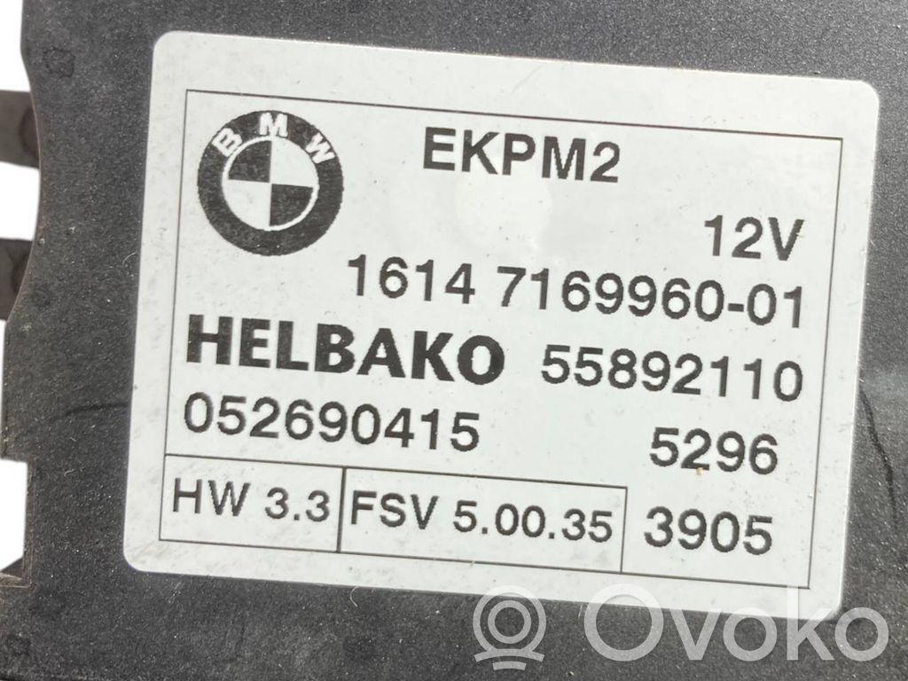 Degvielas sūkņa vadības bloks