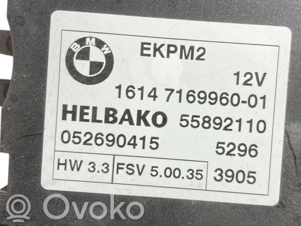 Fuel pump control unit