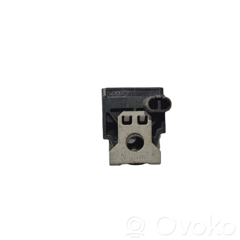Airbag impact sensor
