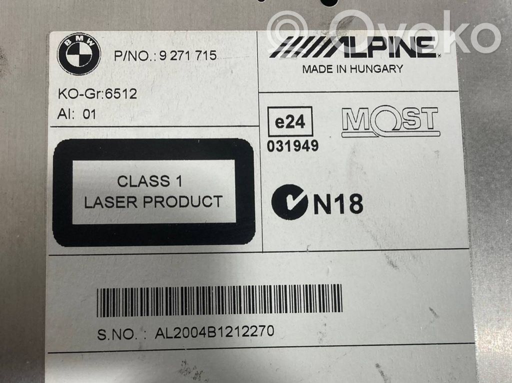 Radio / CD/DVD atskaņotājs / navigācija