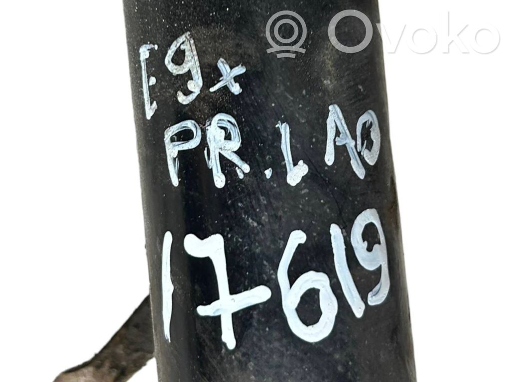 Priekšpusē amortizators ar atsperi