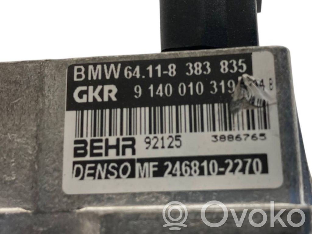 Mazā radiatora ventilatora reostats