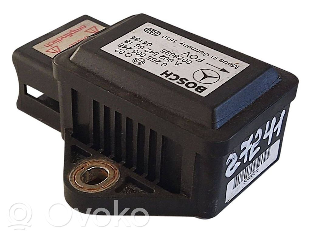 ESP (elektroniskās stabilitātes programmas) sensors (paātrinājuma sensors)