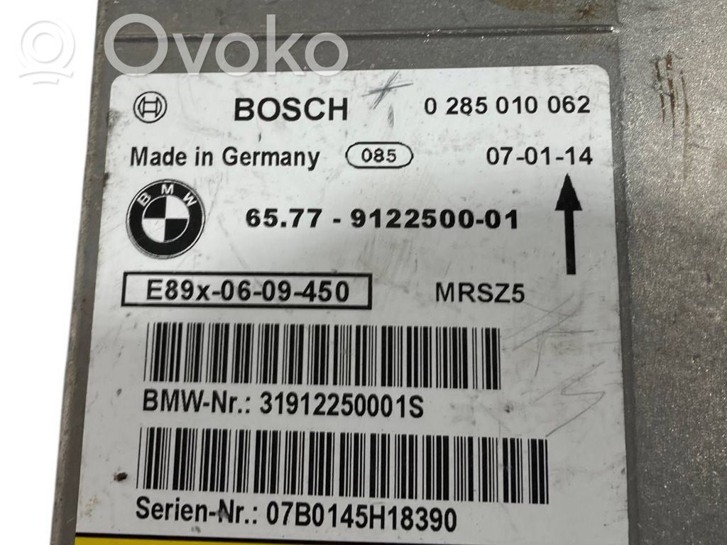 Gaisa spilvenu vadības bloks