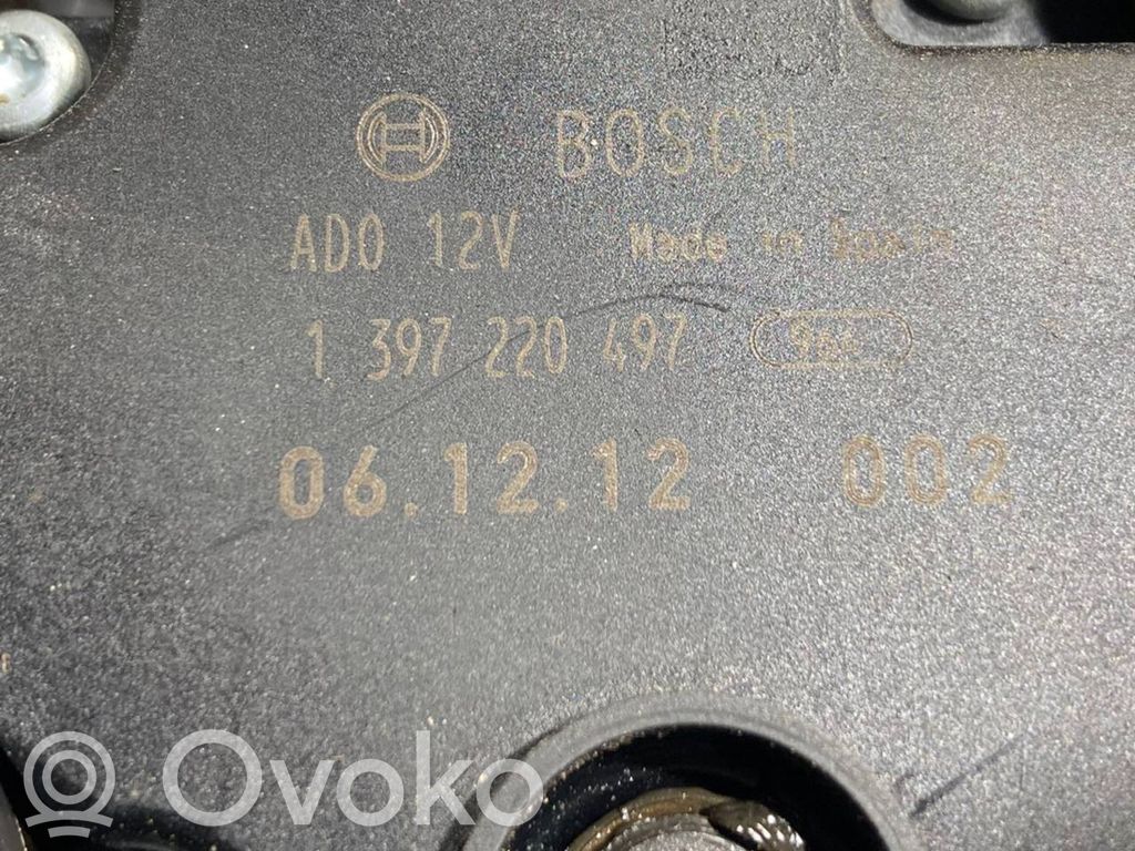 Rear window wiper motor