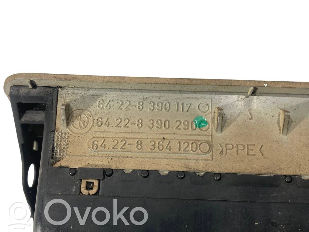 Rear air - ventilation grille