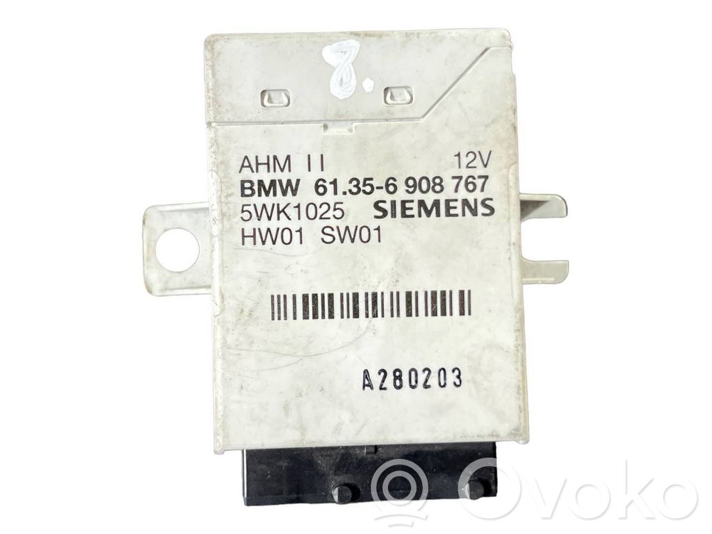 Trailer hitch control unit