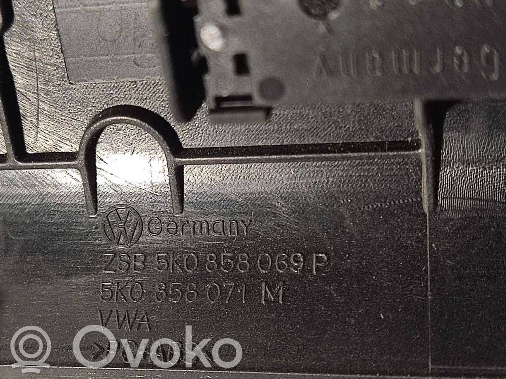 Klimata kontrole / mazā radiatora vadības dekoratīvā apdare