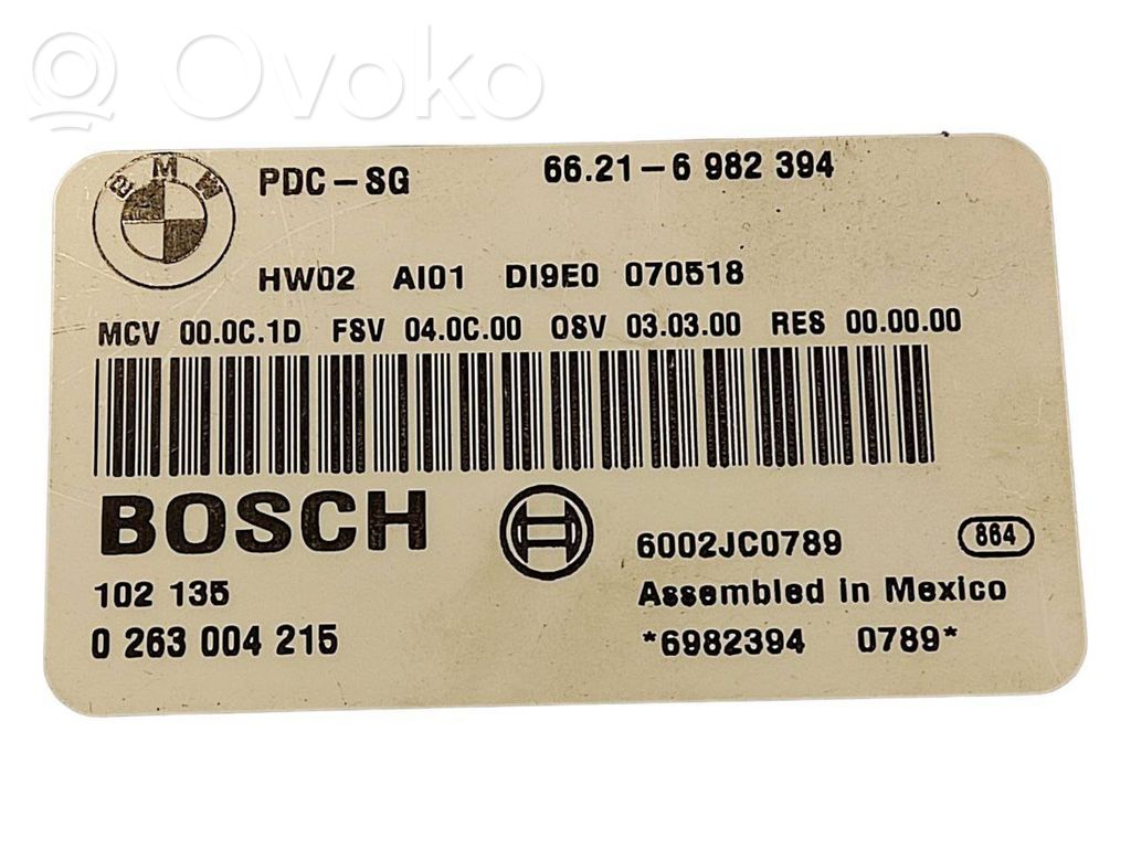 Parkošanas (PDC) vadības bloks