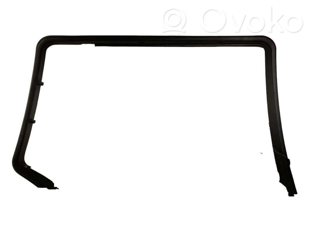 Rear door glass frame