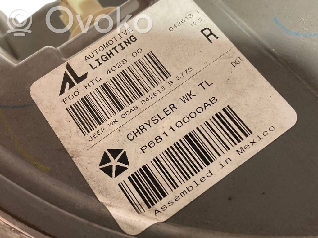 Aizmugurējais lukturis virsbūvē