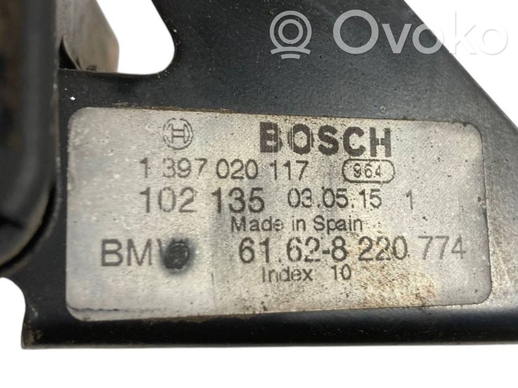 Aizmugurējā loga tīrītāja motoriņš