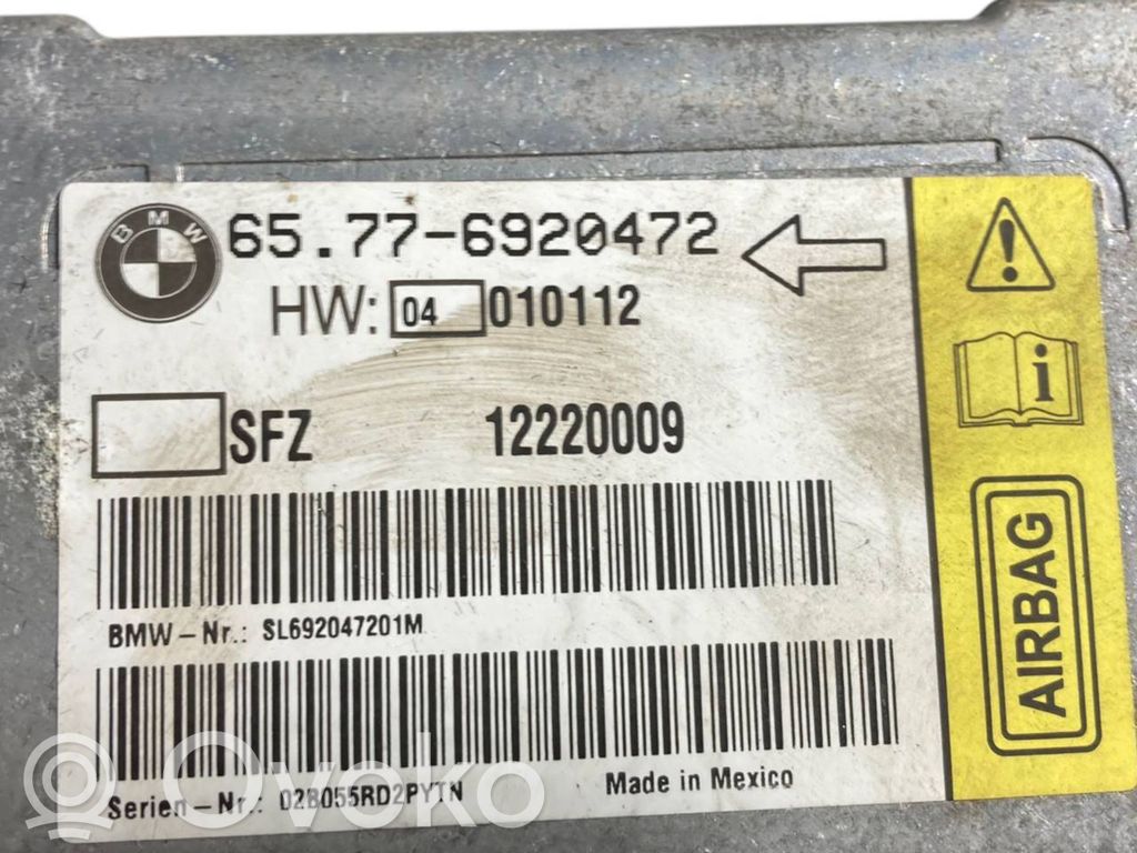 Блок управления подушками безопасности