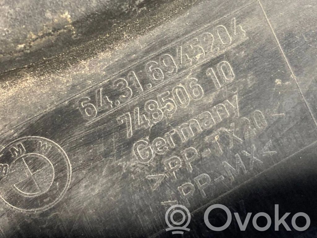 Air microfilter frame (part)