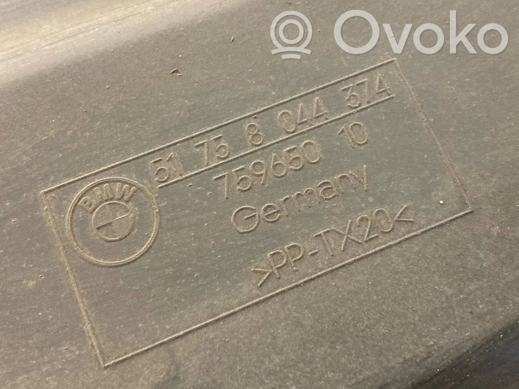 Underbody protection at the rear of the chassis