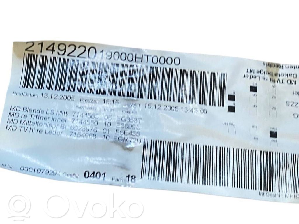 Salona daļu komplekts