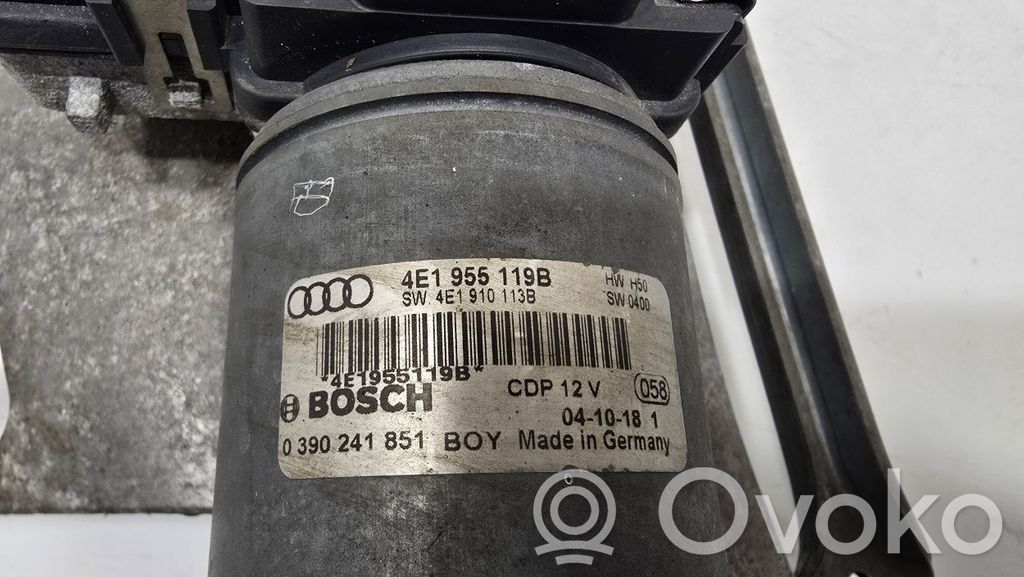 Stikla tīrītāja mehānisms komplekts