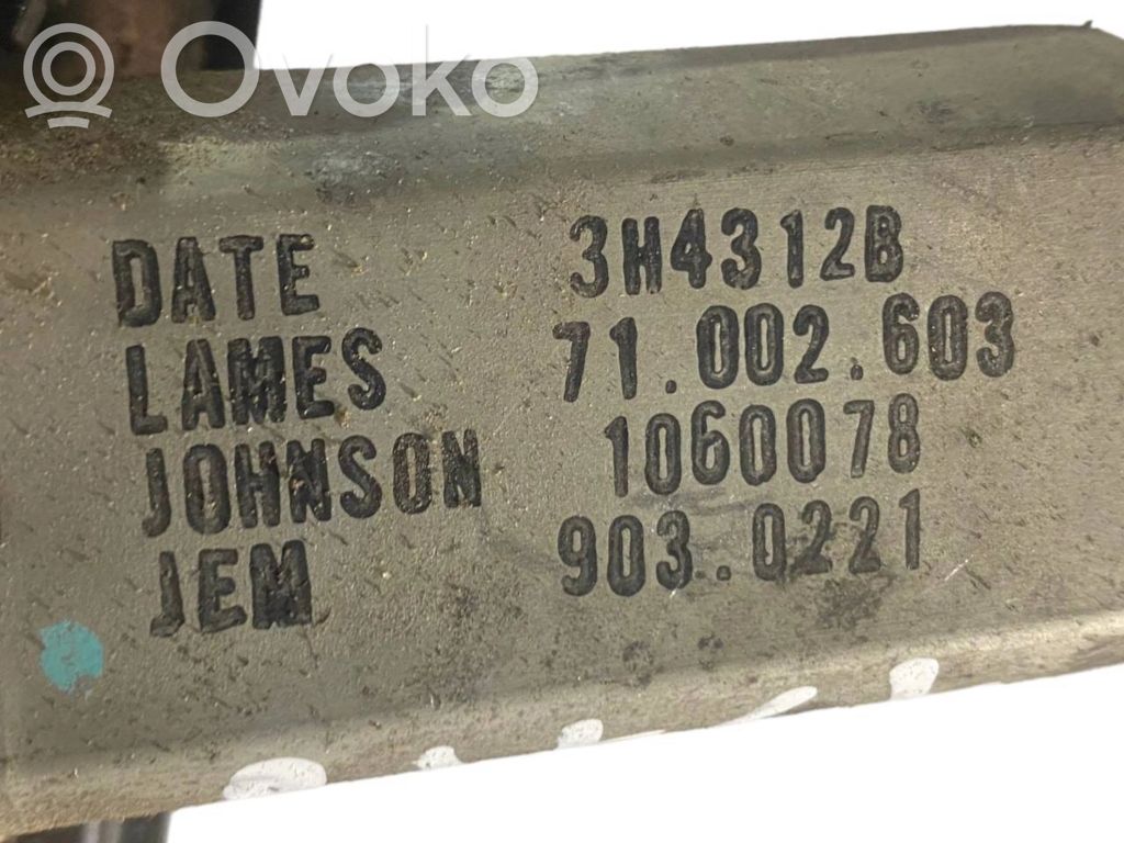 Elektriskā loga pacelšanas mehānisma komplekts