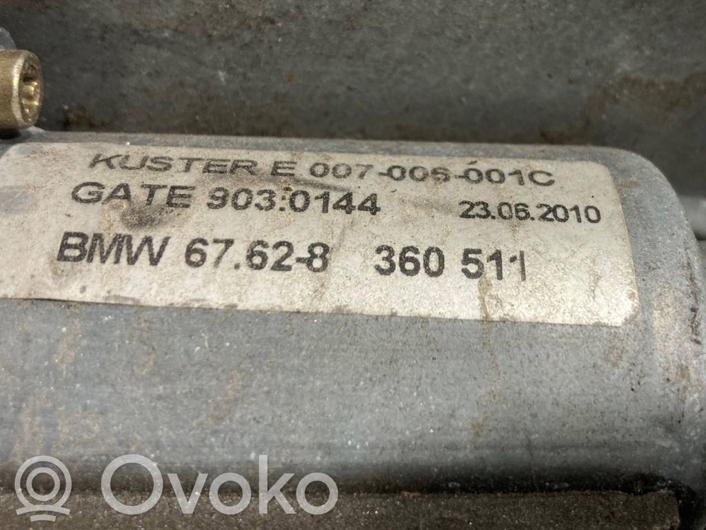 Front electric window lifter assembly