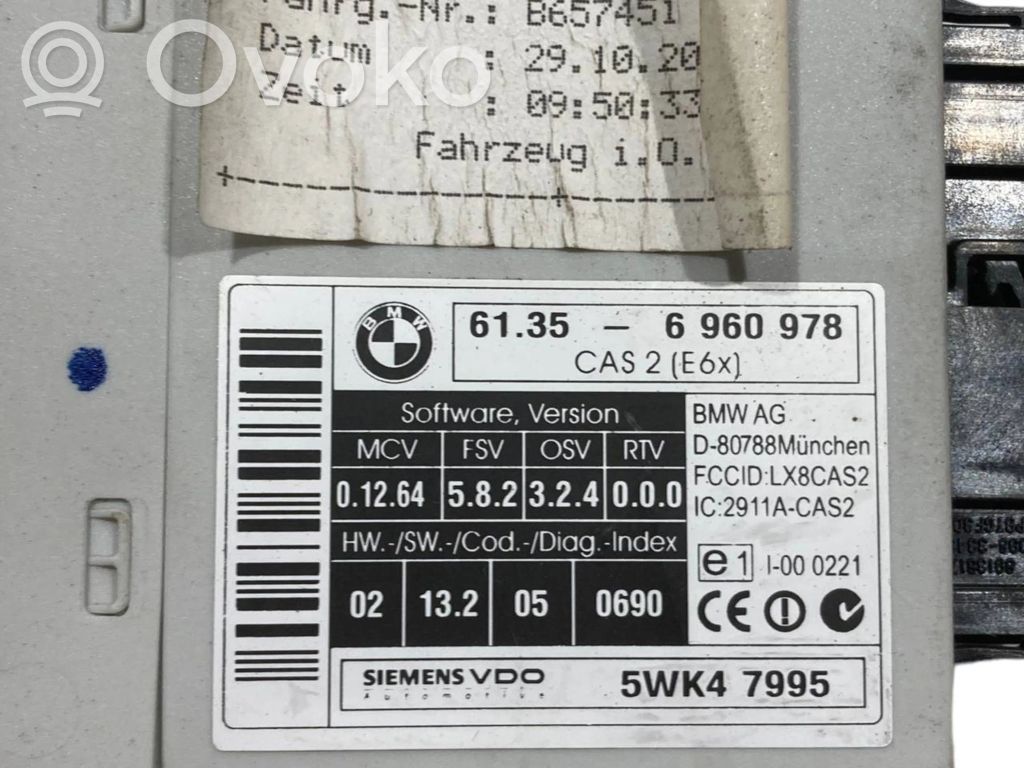 CAS vadības bloka modulis