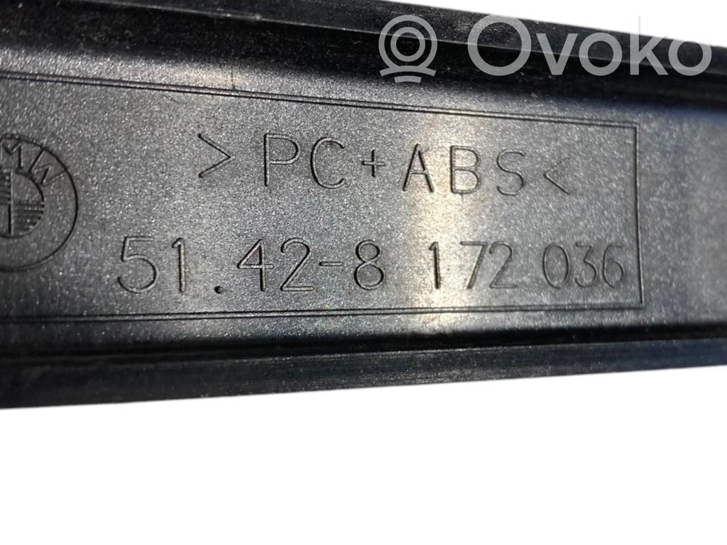 Rear door decorative trim (moulding)