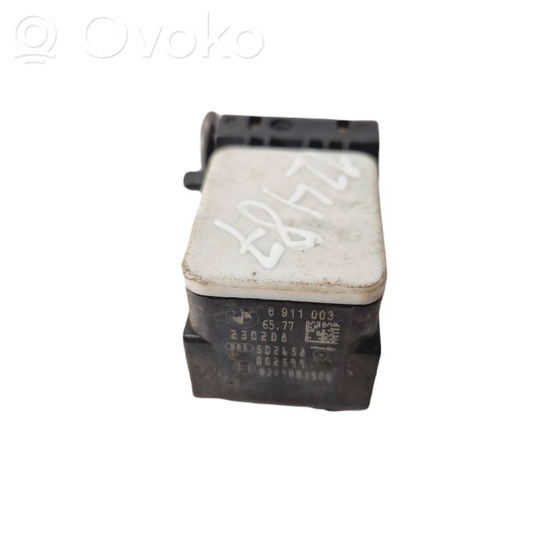 Airbag impact sensor