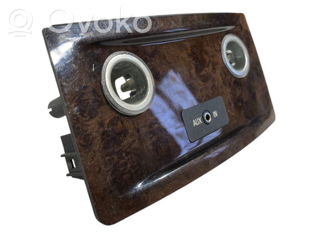 Rear cigarette lighter decorative trim