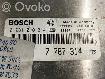 Aizdedzes ECU komplekts