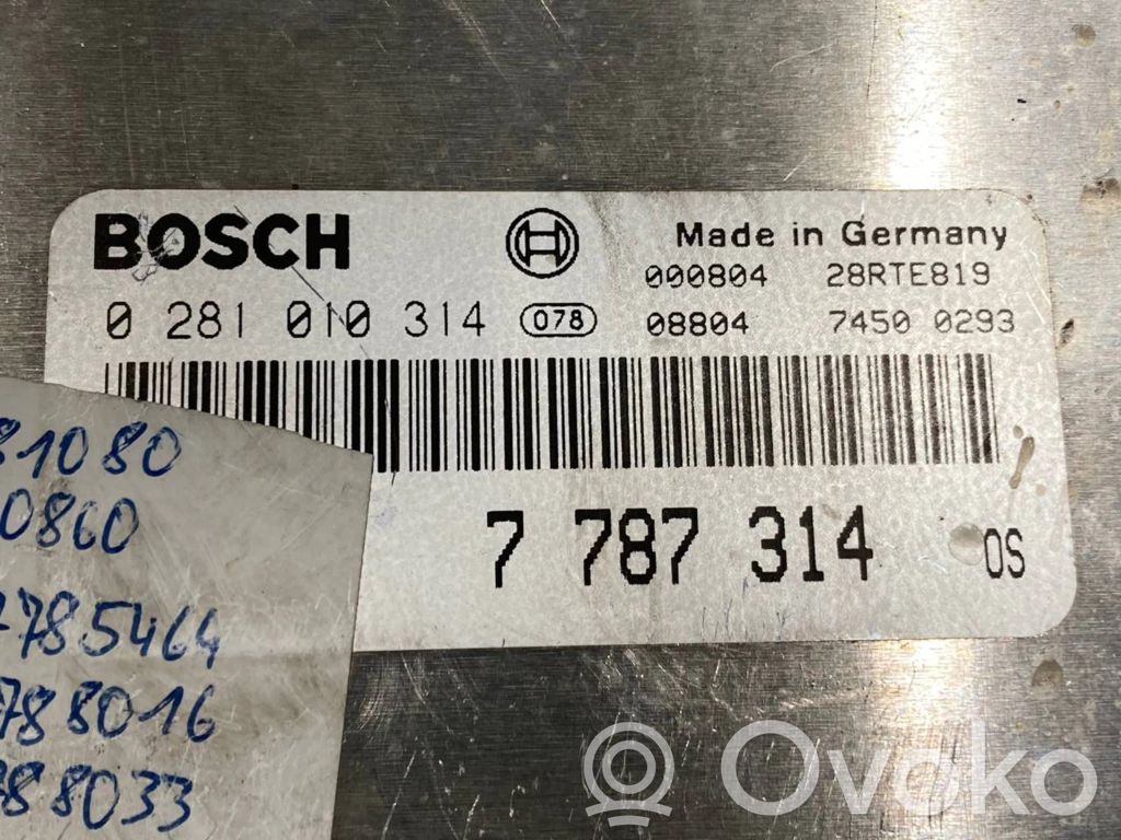 Aizdedzes ECU komplekts