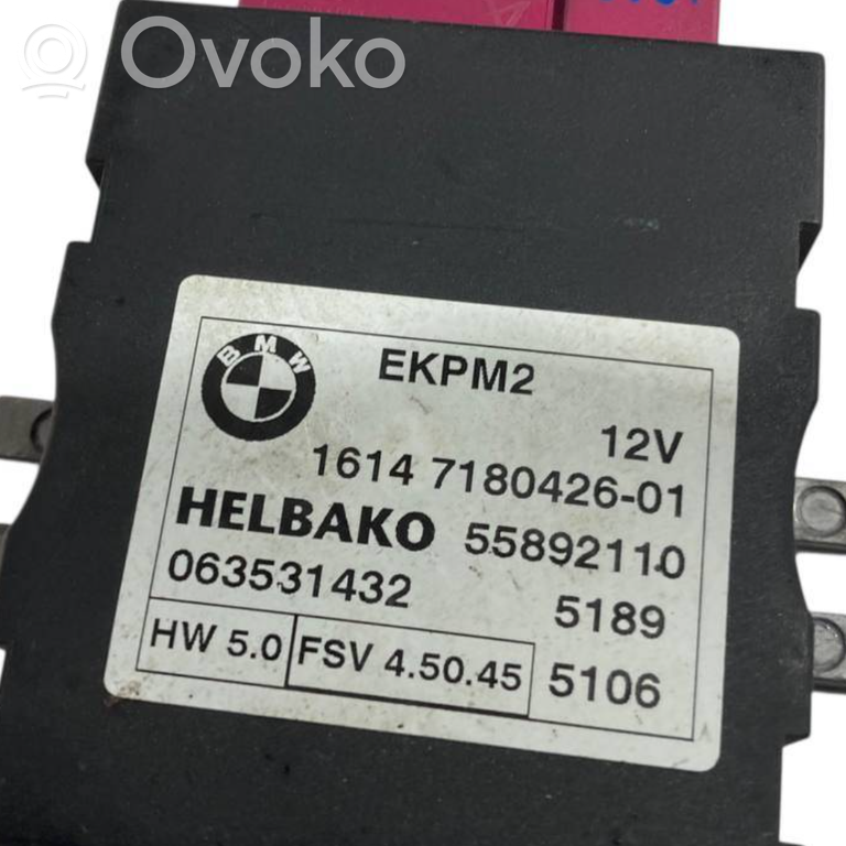 Degvielas sūkņa vadības bloks