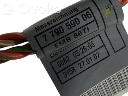 Dzinēja vadu instalācija
