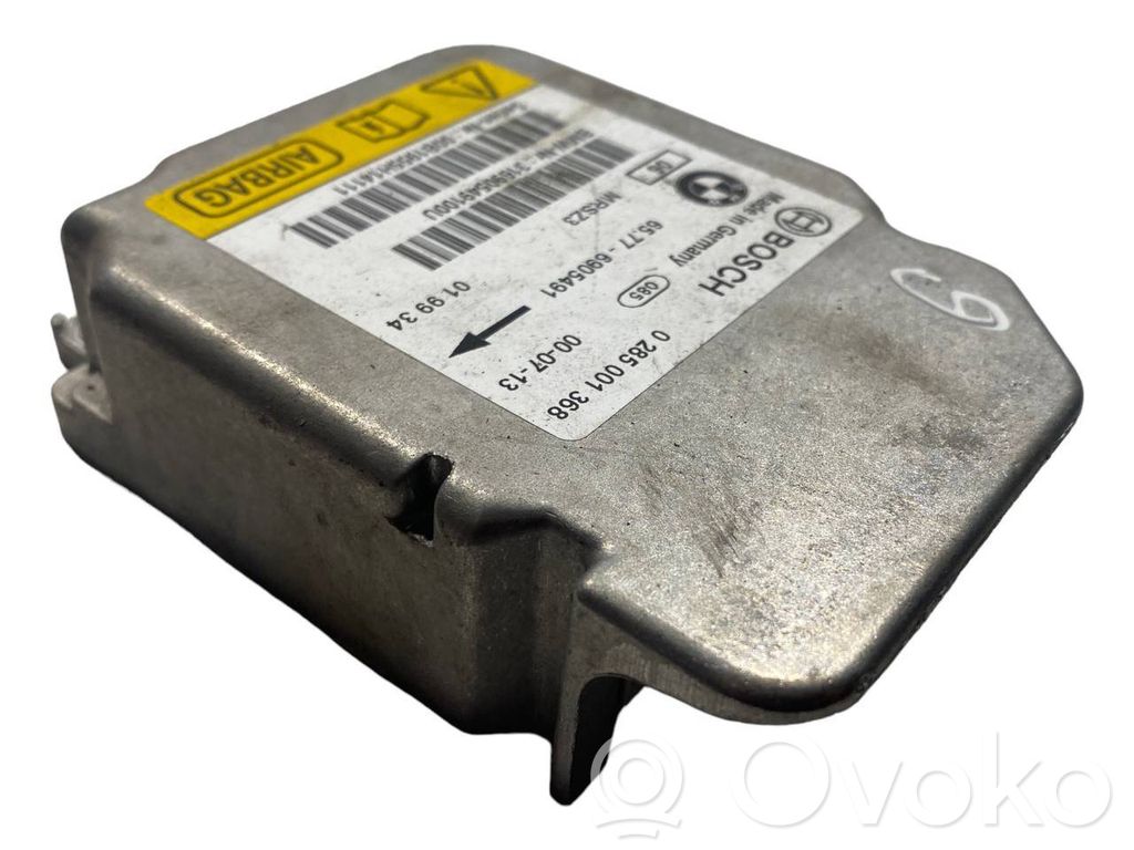 Gaisa spilvenu vadības bloks