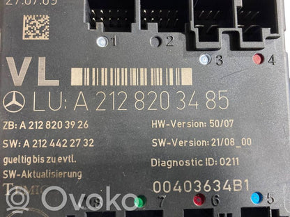 Durvju vadības bloks