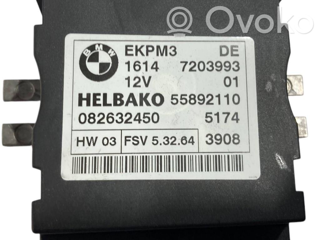 Degvielas sūkņa vadības bloks