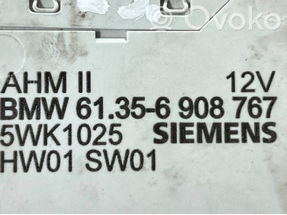 Trailer hitch control unit
