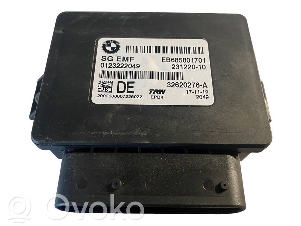 Rokas bremžu vadības modulis