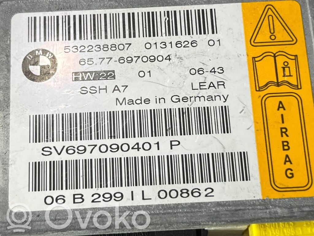 Gaisa spilvenu vadības bloks