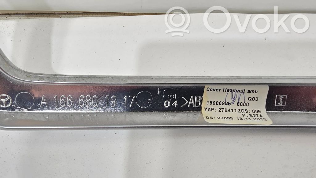 Radio/navigation decorative trim
