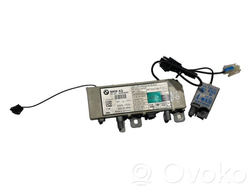 Antenas vadības bloks