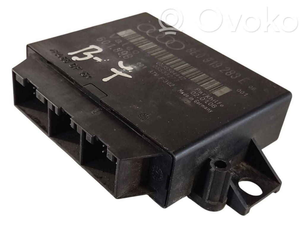 Parkošanas (PDC) vadības bloks