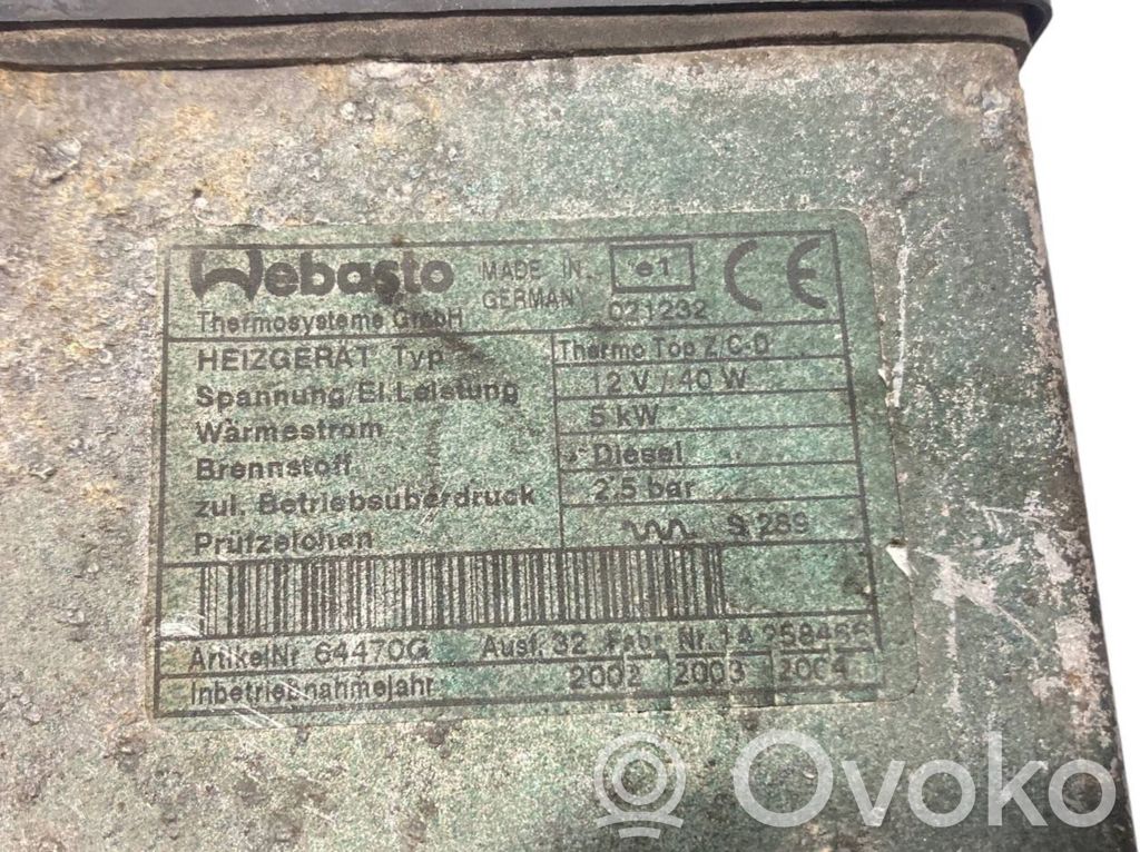 Autonomā apsilde ("Webasto")