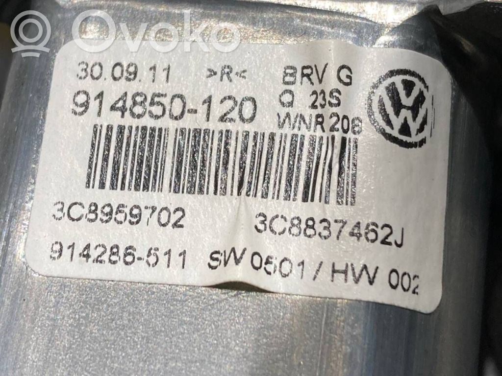 Priekšpusē elektriskā loga pacelšanas mehānisma komplekts