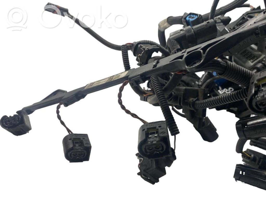 Dzinēja vadu instalācija