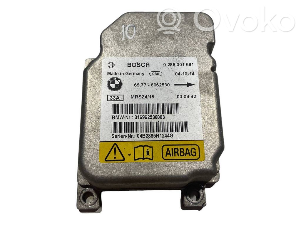 Gaisa spilvenu vadības bloks