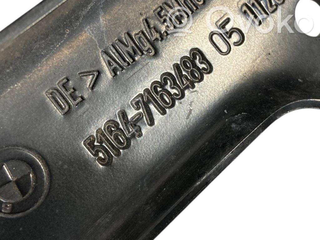 Front bumper shock absorber