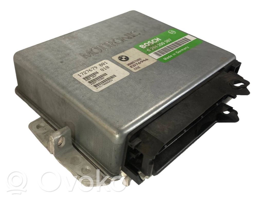 Блок управления двигателем ЭБУ