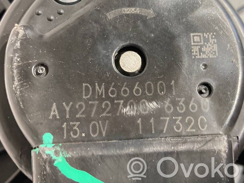 Mazā radiatora ventilators